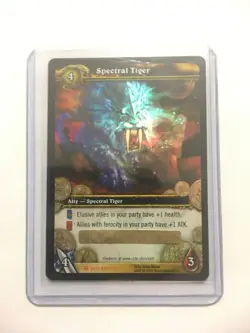 World of Warcraft Spectral Tiger loot card - not used- new!! - Image 3
