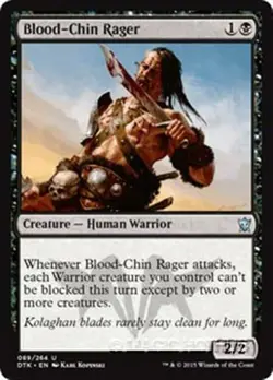 MTG - BLOOD-CHIN RAGER - Dragons of Tarkir (U) - Image 1