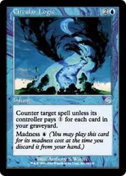 MTG - CIRCULAR LOGIC - Torment (U) - Image 1