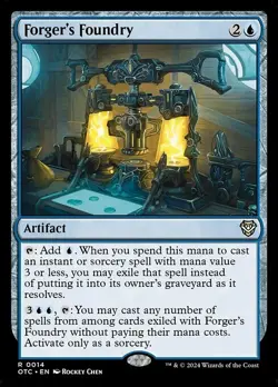 MTG - FORGER'S FOUNDRY - Thunder Junction Commander (R) - Image 1