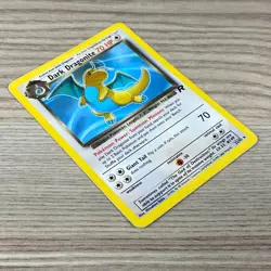 DARK DRAGONITE POKEMON CARD TCG 22/82 HOLO RARE TEAM ROCKET SET - Image 4