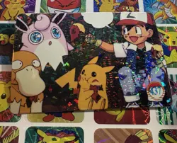 Pokemon Charizard Vintage Pocket Monsters Vending HOLO Prism Sticker 99 Nintendo - Image 4