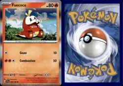 Fuecoco Holo Common 36/198 Scarlet & Violet NM Pokemon TCG English - Image 1