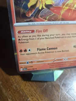 Armarouge 041/198 (Line Holo) Scarlet & Violet Promo Rare Pokemon TCG NM - Image 4