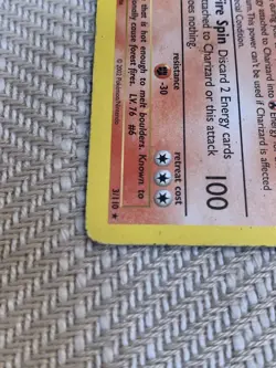 2002 Pokemon Legendary Collection Charizard 3/110 Holo Foil Rare Unlimited WOTC - Image 5