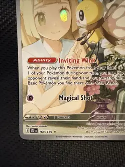 Lillie's Ribombee 164/159 Illustration Rare - Journey Together - Pokemon TCG - Image 5