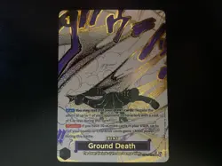 One Piece TCG Ground Death R Alt Art Alternative Art Foil Manga OP14-096 Eng NM - Image 1