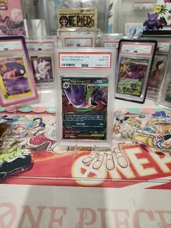 Mega Gengar ex PSA 10 English Pokemon Card 056/094 Phantasmal Flames 2025 UR - Image 1