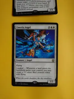Emeria Shepherd & Emeria Angel. ZNC rare Magic the Gathering 2 Card. - Image 2