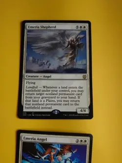 Emeria Shepherd & Emeria Angel. ZNC rare Magic the Gathering 2 Card. - Image 3