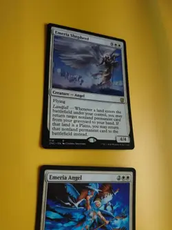 Emeria Shepherd & Emeria Angel. ZNC rare Magic the Gathering 2 Card. - Image 4