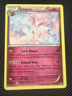 Sylveon XY-Furious Fists Regular Card 72/111 English Raw - Image 1