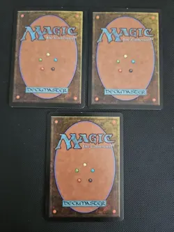 MTG Magic the Gathering Sleight Of Hand X3 Russian 9th Near Mint - Image 2