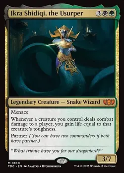 [MTG] Ikra Shidiqi, the Usurper (0100) (TDC) NM - Image 1