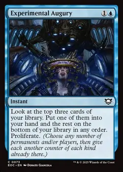 [MTG] Experimental Augury (0073) (EOC) NM - Image 1