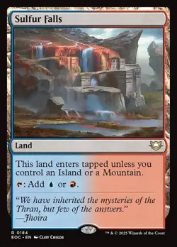 [MTG] Sulfur Falls (0184) (EOC) NM - Image 1