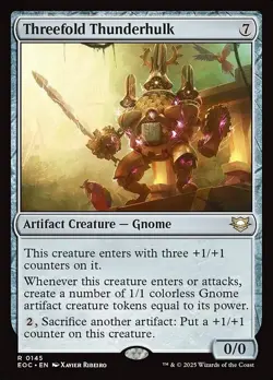 [MTG] Threefold Thunderhulk (0145) (EOC) NM - Image 1