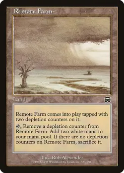[MTG] Remote Farm (Retro Frame) (323) (MMQ) NM - Image 1