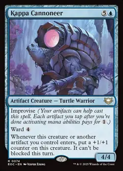 [MTG] Kappa Cannoneer (0074) (EOC) NM - Image 1