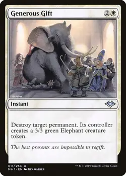 [MTG] Generous Gift (011) (MH1) NM - Image 1