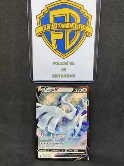 POKEMON SWSH BLACKSTAR PROMOS LUGIA V SWSH301 NM ITA - Image 1