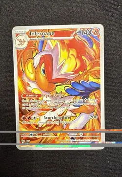 Pokemon TCG Chansey Illustration Twilight Masquerade And Infernape 173 & 187/167 - Image 3