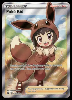 POKE KID 070/072 RARE ULTRA SHINING FATES POKEMON NM - Image 2