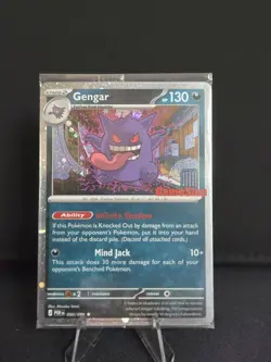 Pokemon Gengar Cosmos Holo Gamestop Exclusive Stamped Promo - Image 1