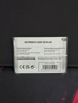 Pokemon Gengar Cosmos Holo Gamestop Exclusive Stamped Promo - Image 2