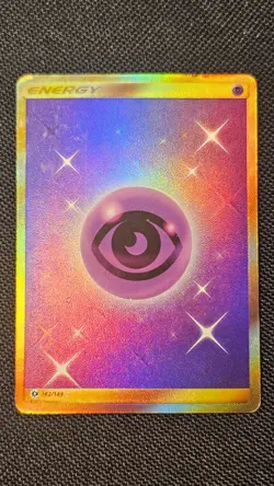 Psychic Energy 162/149 Secret Rare Pokemon TCG SM Base Set Moderately Played - Image 2