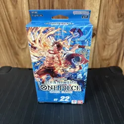 ONE PIECE CARD GAME ST22 ACE & NEWGATE STARTER DECK ENG - IN HAND USA - Image 1
