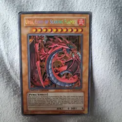 CT03-EN005 Uria, Lord Of Searing Flames Secret Rare Limited Edition NM Yugioh - Image 1