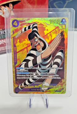 Mr. 2 Bon Kurei (Bentham) EB01-061 SEC Secret Rare PRB-02 - One Piece Card Game - Image 1