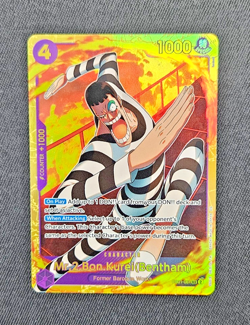 Mr. 2 Bon Kurei (Bentham) EB01-061 SEC Secret Rare PRB-02 - One Piece Card Game - Image 2