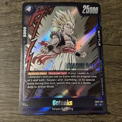 Gotenks SB02-021 Rare Foil Manga Booster 02 Dragon Ball Super Card Game | NM - Image 1