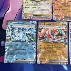 Pokemon TCG | Scarlet & Violet Ex Half Art Tera X5 Card Bundle - Image 3