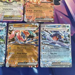 Pokemon TCG | Scarlet & Violet Ex Half Art Tera X5 Card Bundle - Image 4