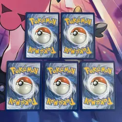 Pokemon TCG | Scarlet & Violet Ex Half Art Tera X5 Card Bundle - Image 5