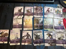 Final Fantasy 150+ Cards Lot Bulk TCG/CCG Trading Card Game Crystal Awakening - Image 2