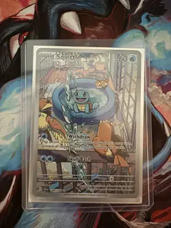 Squirtle (148/142) NM Pokemon card Stellar Crown. - Image 1