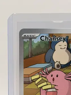 Chansey 187/167 Illustration Rare Twilight Masquerade Pokemon Card NM - Image 2