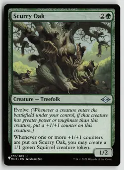 Scurry Oak Lightly Played 172/303 The List Reprints MTG - Image 1