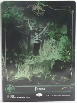 Forest (2513) [New, Near Mint] *Foil* {Dungeons & Dragons SLD} - Image 1