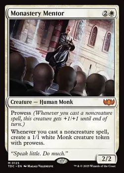 [MTG] Monastery Mentor (0125) (TDC) NM - Image 1