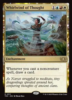 [MTG] Whirlwind of Thought (0311) (TDC) NM - Image 1