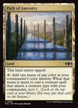 [MTG] Path of Ancestry (0382) (TDC) NM - Image 1