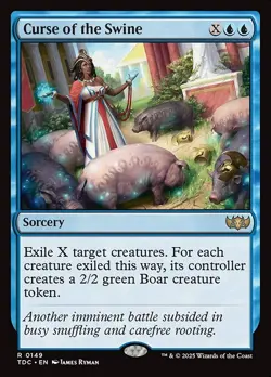 [MTG] Curse of the Swine (0149) (TDC) NM - Image 1