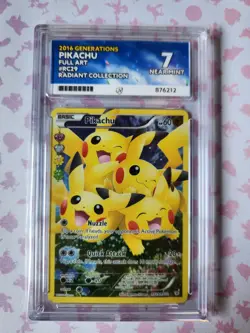 Pokemon Pikachu TCG RC29/RC32 Radiant Collection Generations Ultra Rare Ace 7 #1 - Image 1
