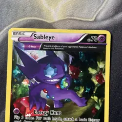 Pokemon Card - Sableye XY92 Holo Black Star Promo - NM/Excellent - Image 2