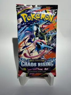 Pokemon TCG: Mega Evolution Chaos Rising Factory Sealed Pack - IN HAND - Image 1